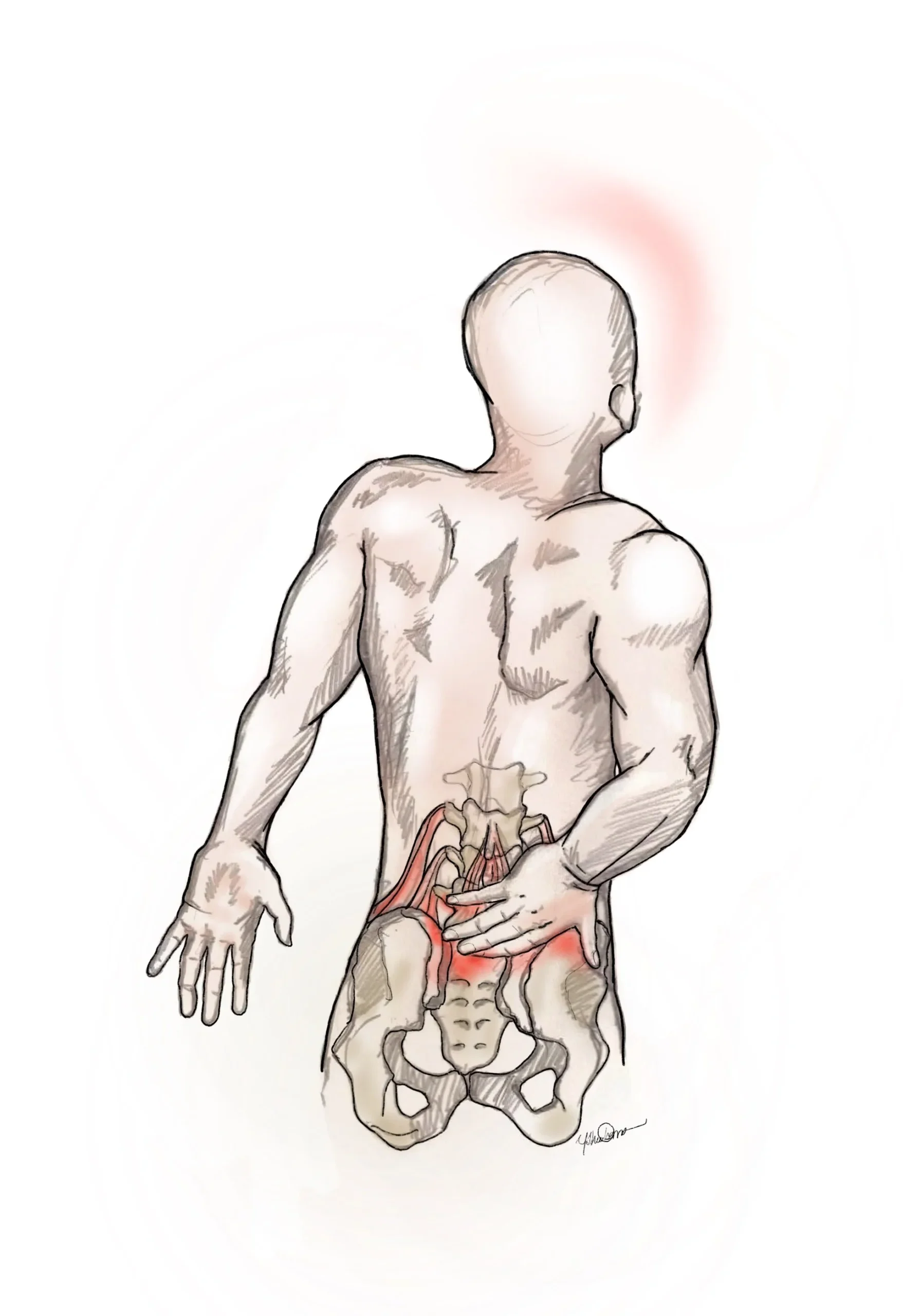 Hip and back pain treatment with stem cells