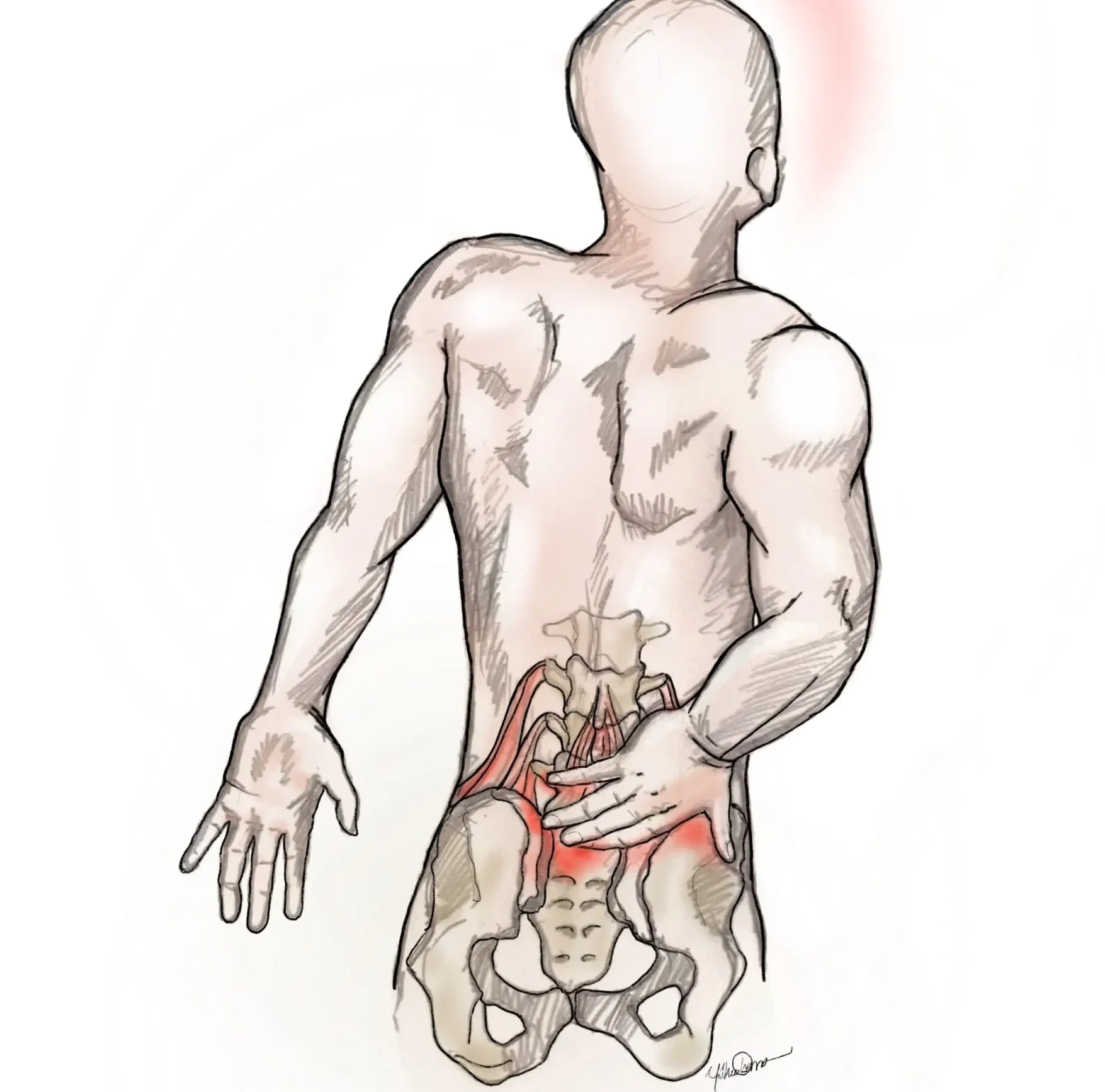 Hip and back pain treatment with stem cells
